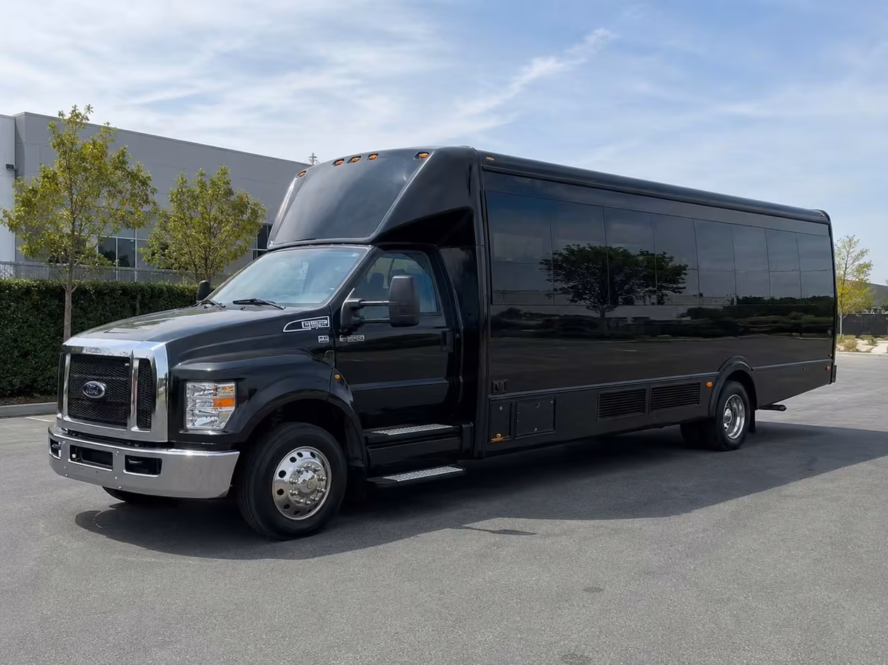 28 passenger party bus