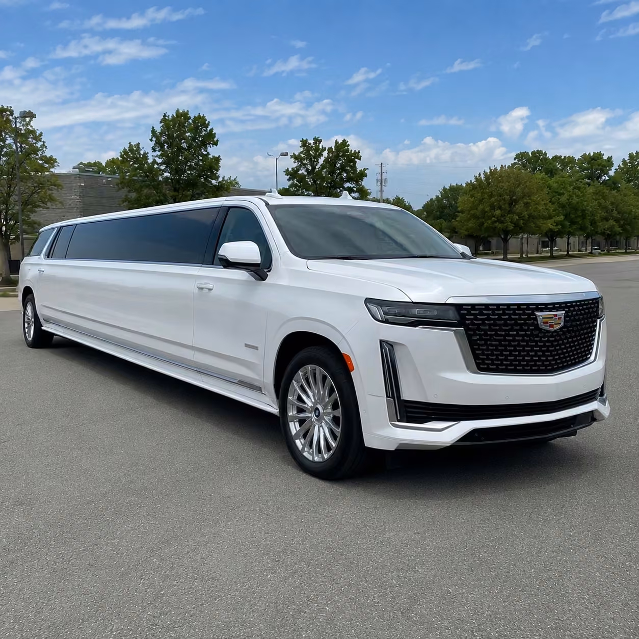 escalade limo exterior