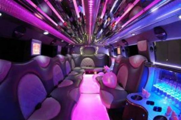 Cadillac Escalade Limo Interior Orlando